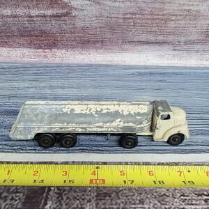 Vintage Ralstoy die-cast semi and tanker trailer